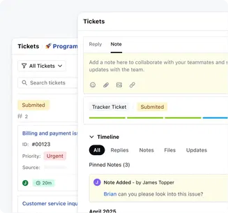 Centralized ticket management for seamless operations
