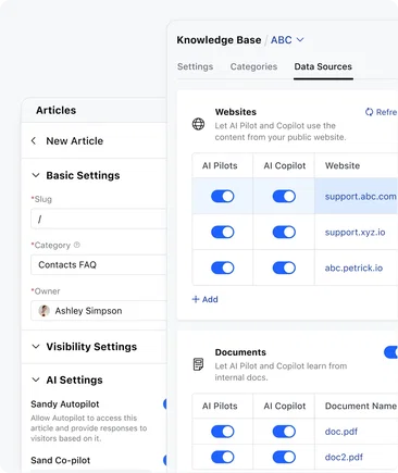 Support when and where customers need it