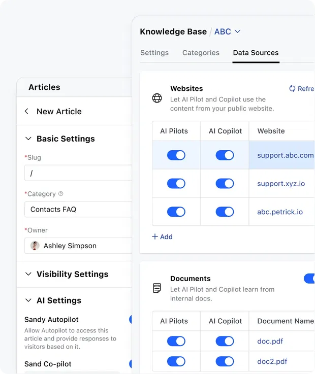 Support when and where customers need it
