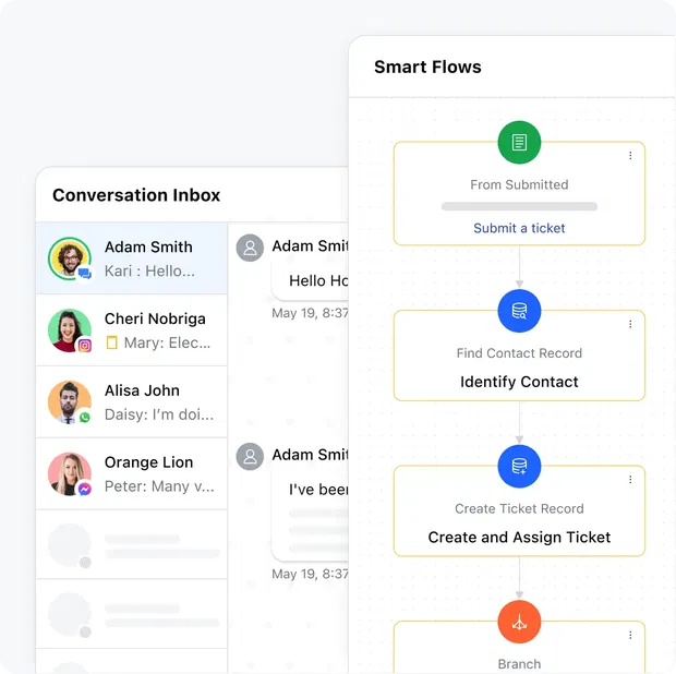 Automatic ticket creation for streamlined support