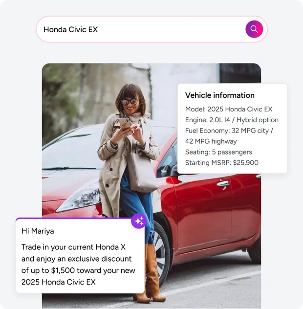 Vehicle search and discovery Vehicle search and discovery