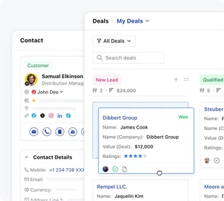 Contact & deal management