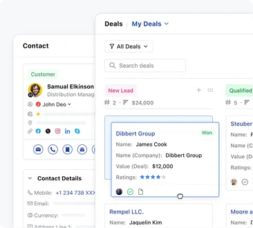 Contact & deal management