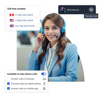 Get Australia virtual phone numbers inside CRM