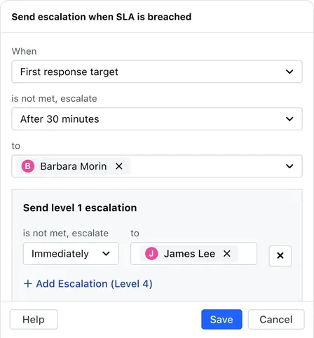 Get the right help after SLA breaches Get the right help after SLA breaches