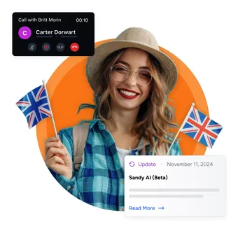 Get UK virtual phone numbers inside a CRM