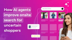 AI onsite search for eCommerce: How AI agents help uncertain shoppers