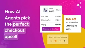 AI agents optimizing checkout upsells in real time