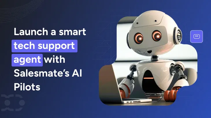 How to build a tech support AI agent in Salesmate CRM