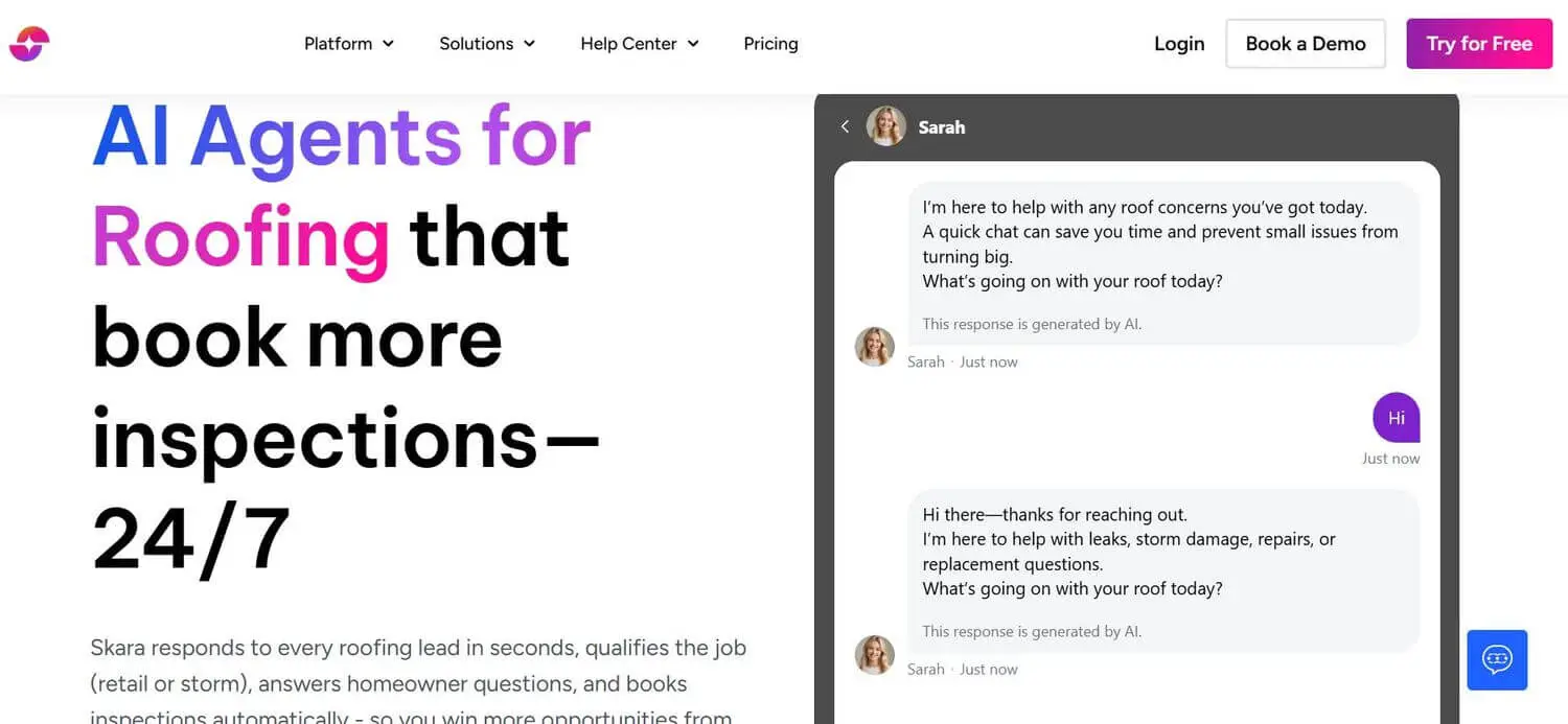 Salesmate Skara AI Agent