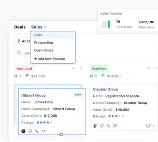 Identify opportunities that fulfill your sales desires