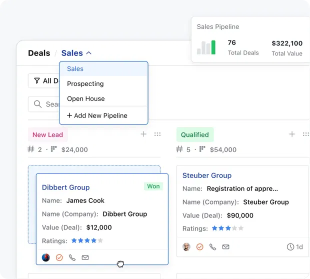 Identify opportunities that fulfill your sales desires