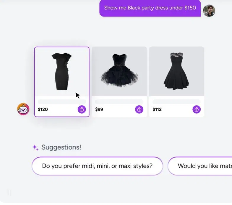 Conversational Semantic search powered by AI