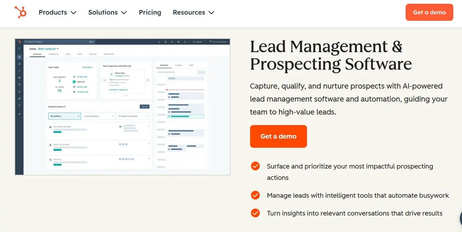 HubSpot Sales Hub