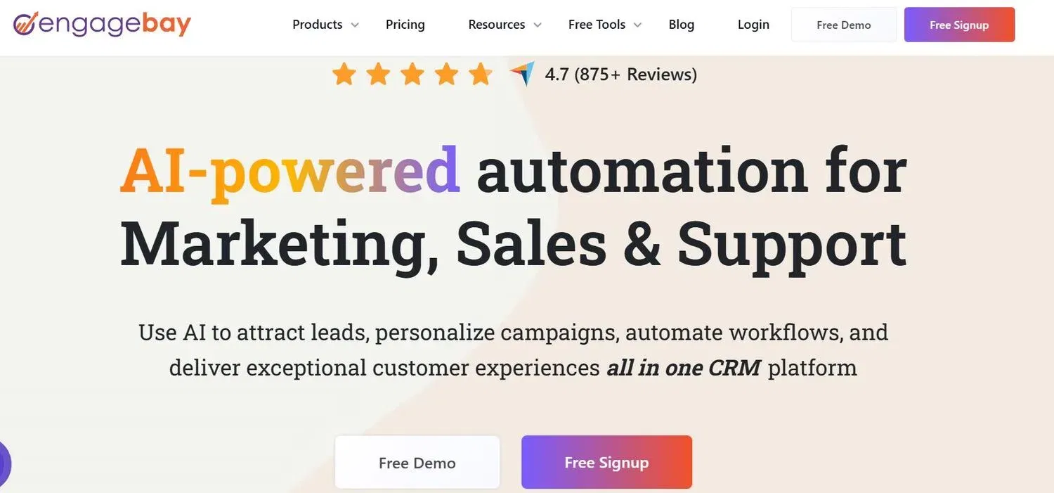 Engagebay CRM
