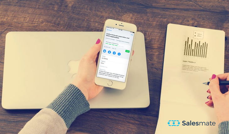 The growing importance of mobile CRM in the realm of sales
