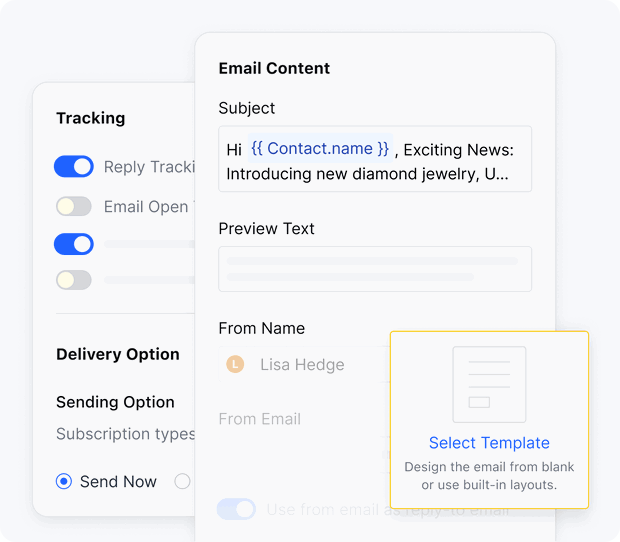 Email and text campaign management Email and text campaign management