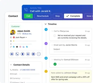 Keep all the control in your hands