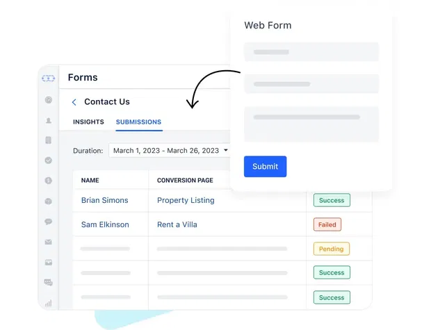 Convert web traffic into leads for agents Convert web traffic into leads for agents