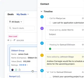 Learn every detail about the lead from a single-screen