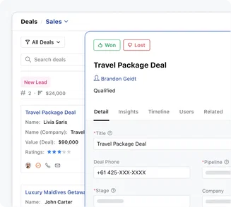 Look at Salesmate the way you want to!