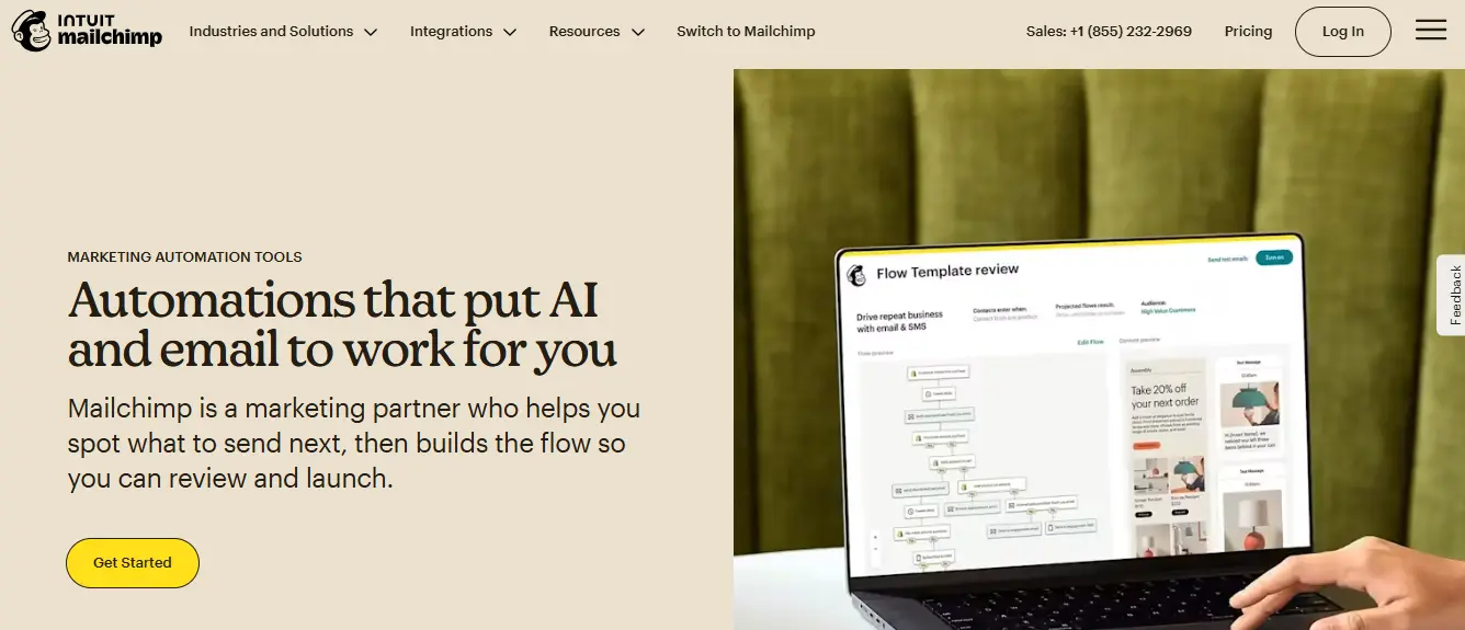 MailChimp marketing