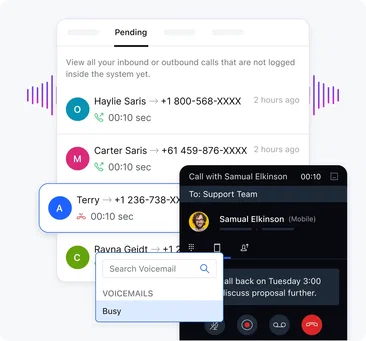 Manage every single interaction inside CRM