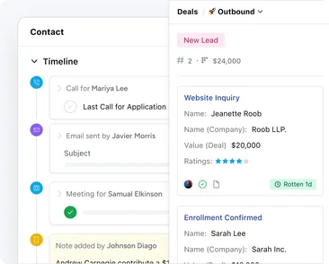CRM manage student & client relationships seamlessly