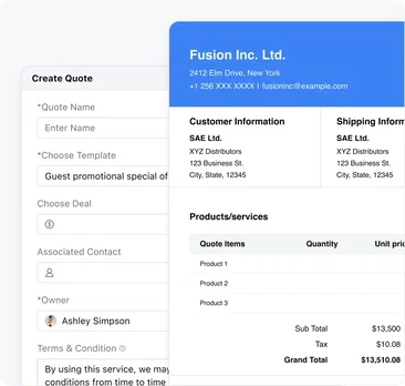 Send quotes that get deals signed faster