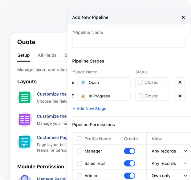 Customization and control for your unique workflow Customization and control for your unique workflow