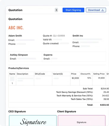 Send instantly. Track engagement. Get e-signed faster.