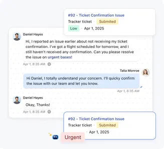 Maximize efficiency with AI-powered customer support (upcoming) Maximize efficiency with AI-powered customer support (upcoming)