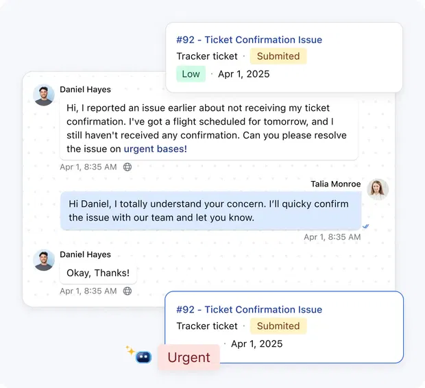 Maximize efficiency with AI-powered customer support (upcoming)