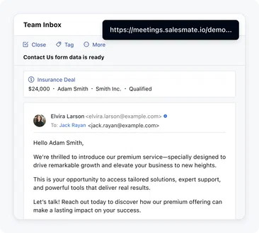 No more switching apps – all communication tools are included