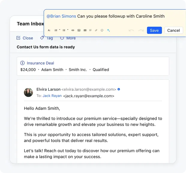 Deliver exceptional support as a team
