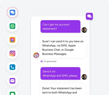 Omnichannel messaging