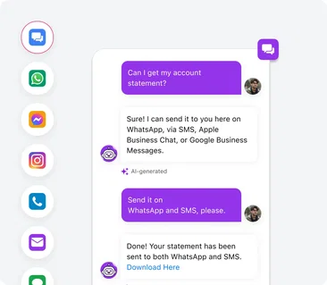 Omnichannel messaging