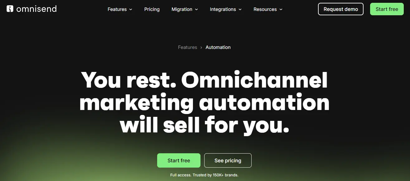 Omnisend marketing