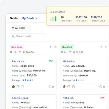 Prioritize the deals that deserve your team’s attention