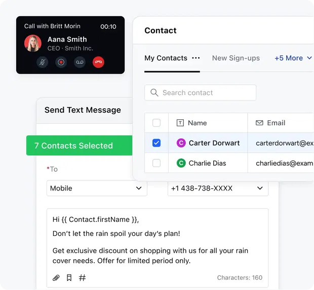 Provide your team with all the communication channels they need! Provide your team with all the communication channels they need!