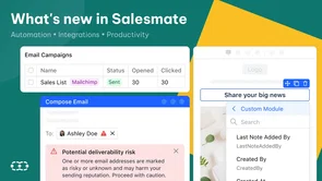 Salesmate product updates 2026: Automation, integrations & more