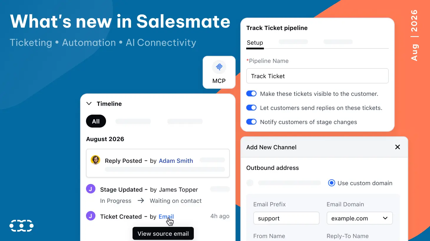 Salesmate August Update 2026