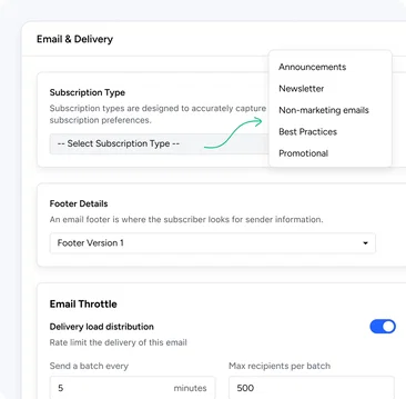 Respect customer preferences and stay compliant