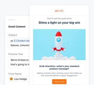 Run B2B and B2C campaigns effortlessly