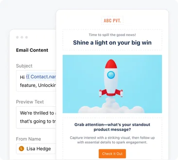 Run B2B and B2C campaigns effortlessly