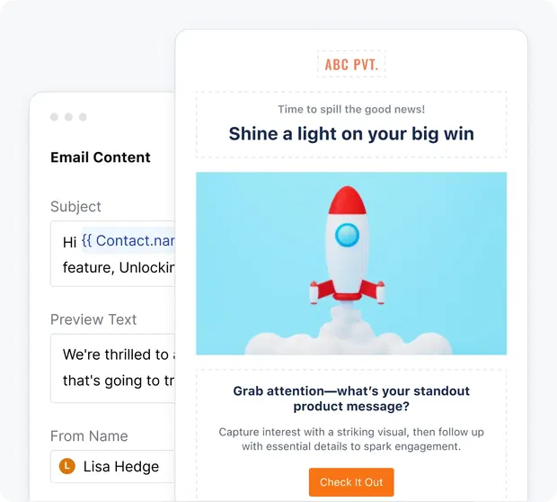 Run B2B and B2C campaigns effortlessly