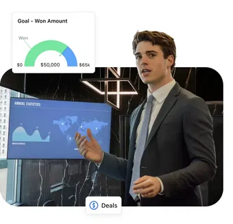 Tracking sales goals