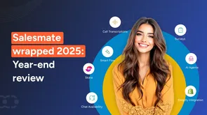 Salesmate&nbsp;wrapped 2025: A year-end review&nbsp;you’ll&nbsp;actually want to read
