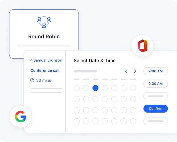 Schedule meetings in an instant Schedule meetings in an instant