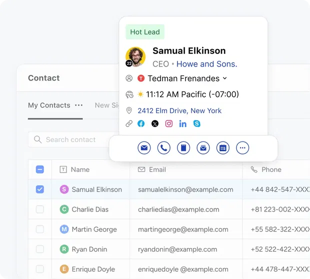 Seamless communication, built-in